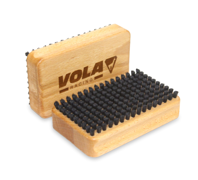 VOLA-BROSSE OVALE RACING DUR / CRIN DE CHEVAL Unicolore - Waxing brush